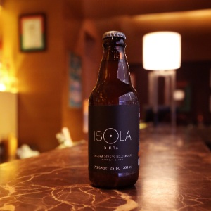 Cerveja Isola Birra, criada exclusivamente para o bar Isola, em São Paulo - Divulgação