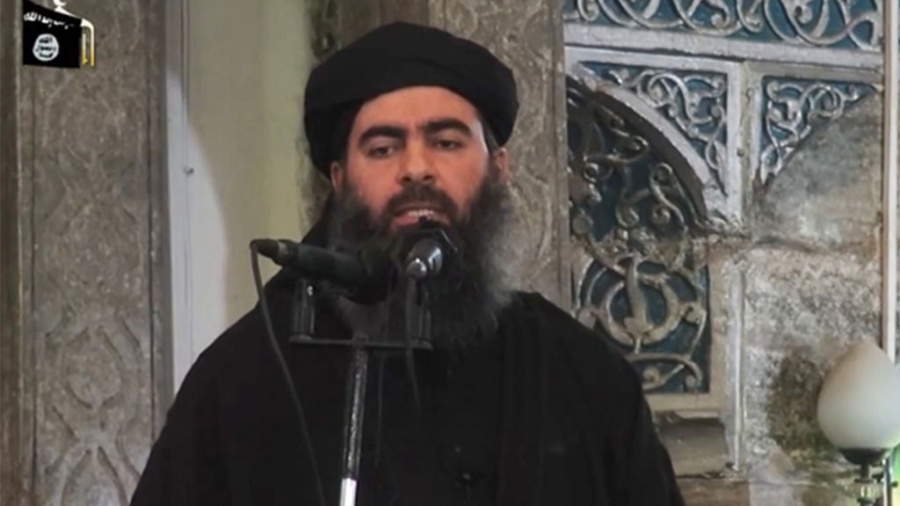 líder do grupo radical Estado Islâmico, Abu Bakr al Bagdadi - Reprodução