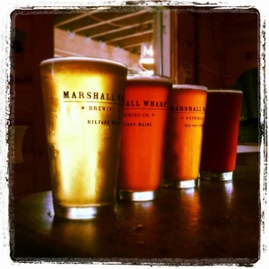 Cervejas da Marshall Wharf (EUA), que produz bebidas feitas com algas marinhas e ostras - Divulgação/marshallwharf.com