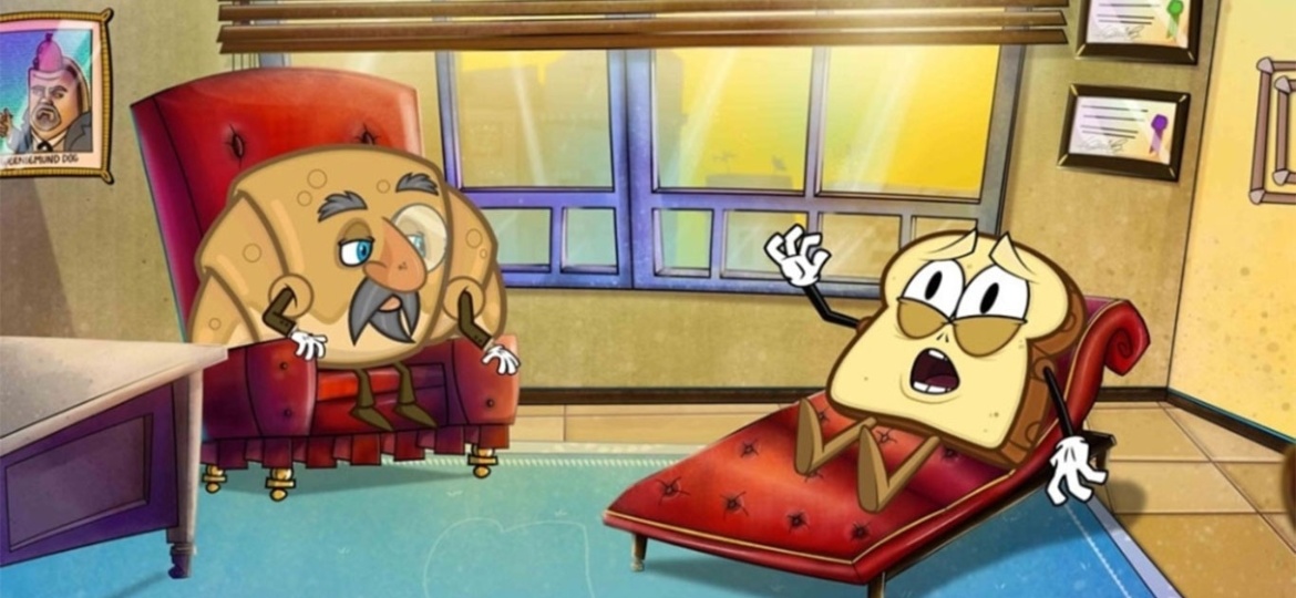 A animação nacional "Osmar, a Primeira Fatia do Pão de Forma" é exibida na TV Brasil - Divulgação