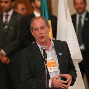 Ciro Gomes participa da Convenção Nacional do Pros, em 2014 - Alan Marques/ Folhapress