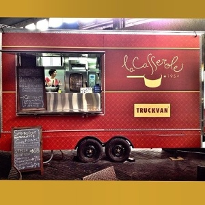 "Food truck" do restaurante La Casserole, em evento na Hípica Paulista - Divulgação/facebook.com/lacasserole