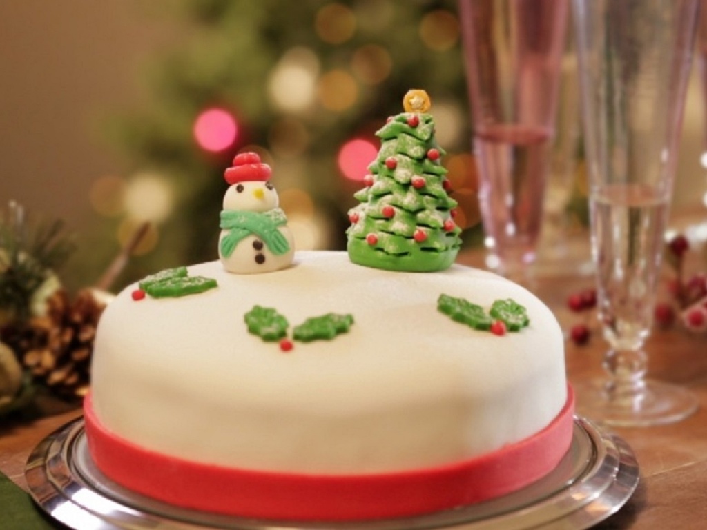 Bolo Decorado de Natal: Receita, Como Fazer e Ingredientes