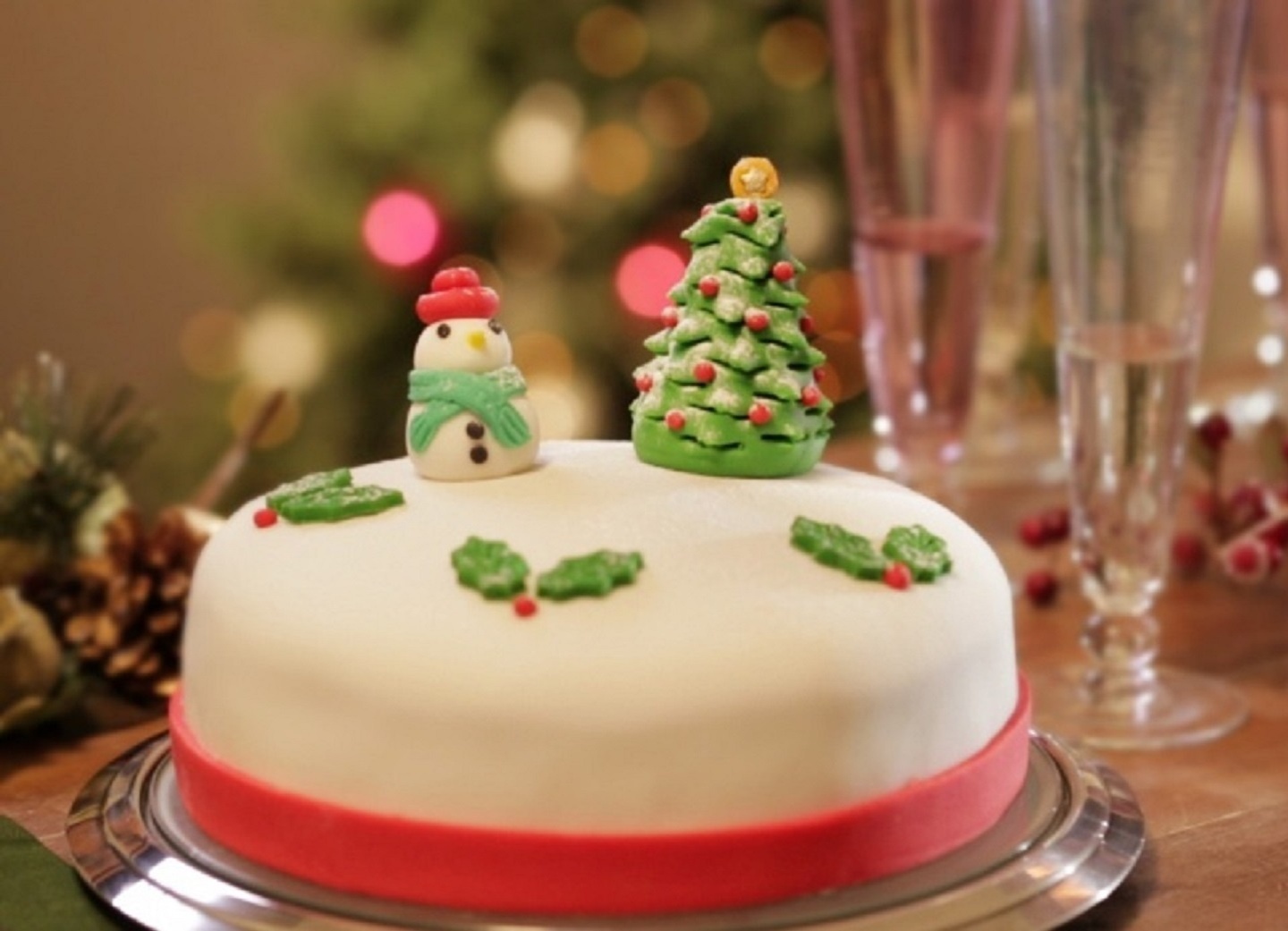 Bolo Decorado de Natal: Receita, Como Fazer e Ingredientes