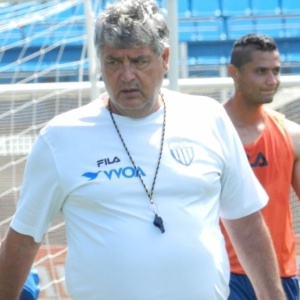 Técnico Geninho durante treinamento do Avaí-SC - André Palma Ribeiro/Avaí F.C. - André Palma Ribeiro/Avaí F.C.