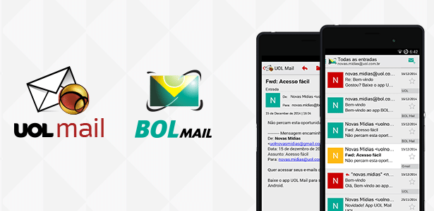 UOL e BOL lançam apps para ler todos os e-mails em um só lugar - 02/02/2015  - UOL TILT