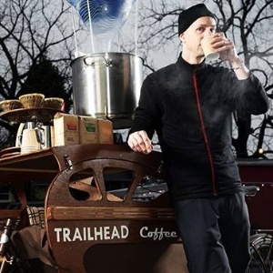 Trailhead Coffee Roasters (EUA): bicicleta como ponto de venda - Divulgação/facebook.com/trailheadcoffeeroasters