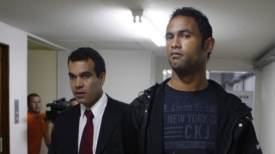 Goleiro Bruno, condenado pelo assassinato de Eliza Samudio em 2010 - Luis Alvarenga/Agência O Globo