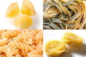 diferentes tipos de massas