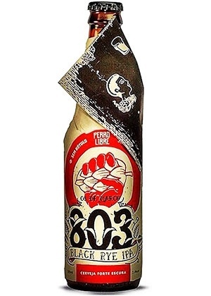 A garrafa serigrafada da 803, a cerveja antimachismo, mostra que a Perro Libre é contra os rótulos - Divulgação/Perro Libre