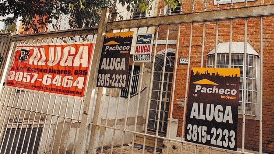 Aluguel residencial em São Paulo passou de uma elevação de 1,30% em março para um aumento de 1,27% em abril - Chris Von Ameln/Folhapress