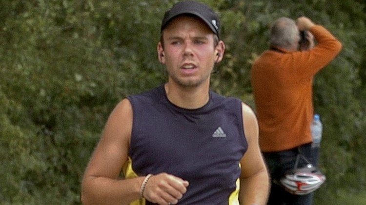 O copiloto do voo, Andreas Lubitz, em meia maratona em Hamburgo, na Alemanha, em 2009 O copiloto do voo, Andreas Lubitz, em meia maratona em Hamburgo, na Alemanha, em 2009