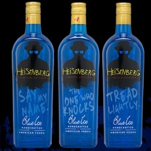 Vodca Heisenberg, produzida pela Blue Ice Vodka (EUA) - Divulgação/reservebar.com