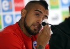 Vidal está disponível para enfrentar Bolívia após acidente, diz técnico - Elvis González/EFE