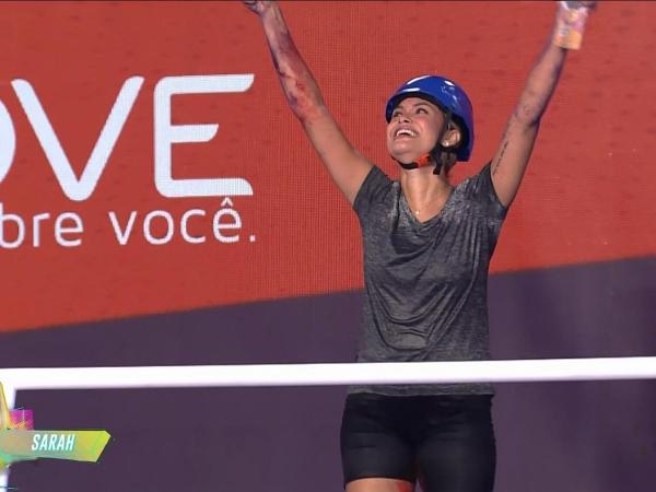 BBB 21: Sarah vence prova do líder