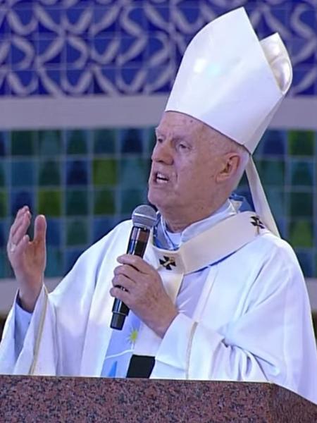 Dom Orlando Brandes, arcebispo de Aparecida (SP) - Reprodução/Santuário Nacional de Aparecida