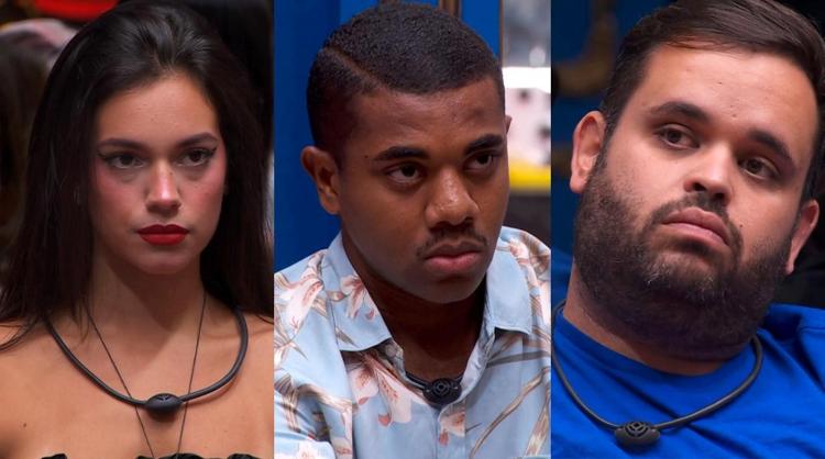 BBB 24: Alane, Davi e Michel estão no Paredão