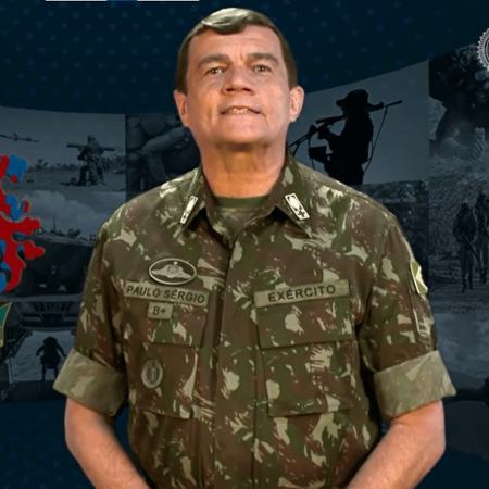 O Comandante do Exército, general Paulo Sérgio Nogueira de Oliveira, atual Ministro da Defesa - Reprodução/Youtube/Exército