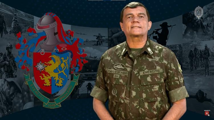 O Comandante do Exército, general Paulo Sérgio Nogueira de Oliveira O Comandante do Exército, general Paulo Sérgio Nogueira de Oliveira
