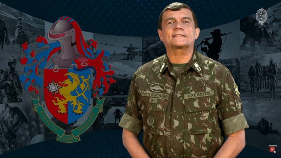 Ministro da Defesa, general Paulo Sérgio Nogueira - Reprodução/Youtube/Exército