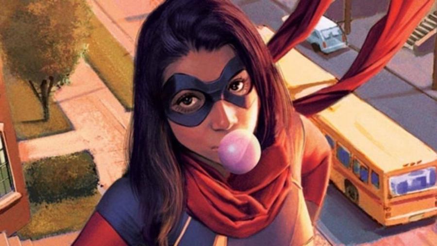 Visual de Kamala Khan, a Ms. Marvel, nos quadrinhos. - Divulgação/Marvel Comics.