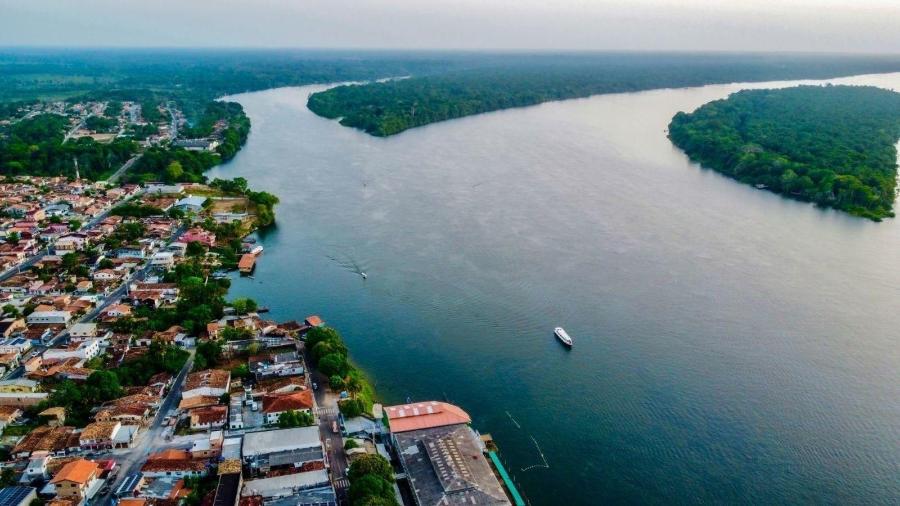 Cidade de Mocajuba (PA), onde há a maior concentração de pescadores registrados por habitante no país