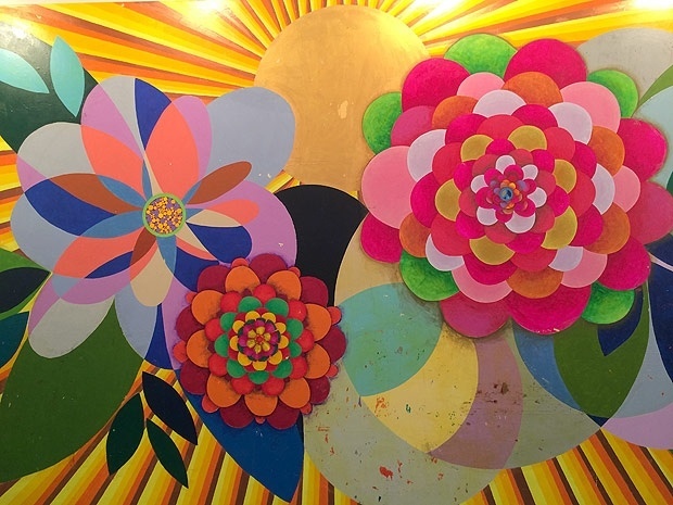 Tela de Beatriz Milhazes vendida por R$ 16 milhões na abertura da SP-Arte - Reprodução