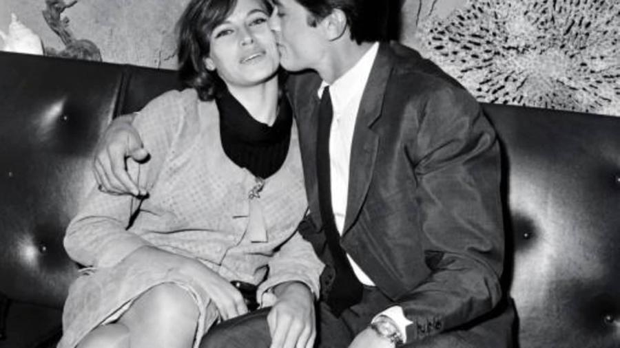 Alain e Nathalie Delon em 25 de agosto de 1967 - Reprodução/ afp_tickers