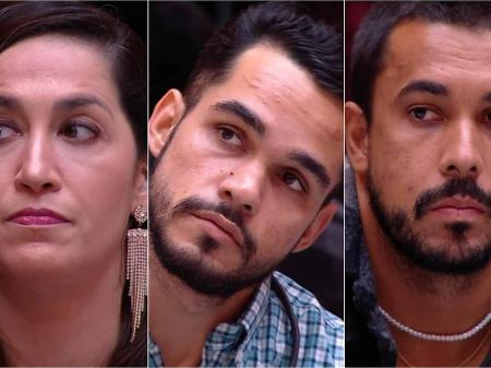 BBB 25: Daniele, João Pedro e Maike estão no 13º paredão - Reprodução/Globoplay