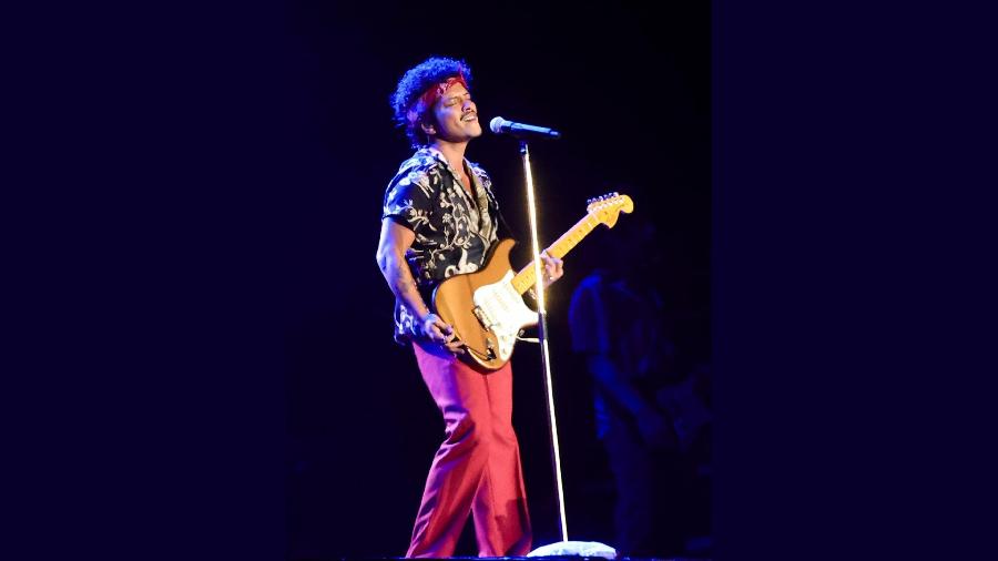 Bruno Mars se apresenta no encerramento do The Town 2023 - Manuela Scarpa/Brazil News