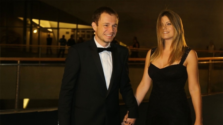 Daiana Garbin e Tiago Leifert são casados há oito anos - Daniel Delmiro/AgNews