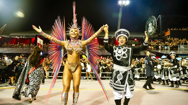 Gaviões da Fiel no Desfile das Campeãs do Carnaval de São Paulo de 2024
