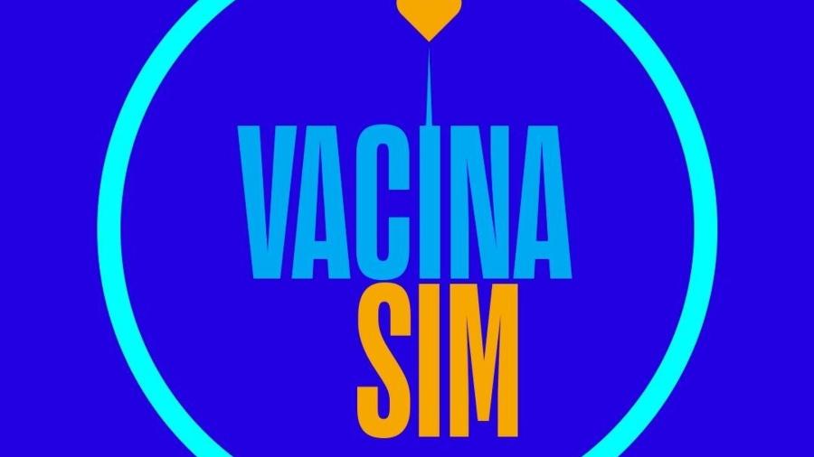 Peça da campanha Vacina Sim, do consórcio de veículos de imprensa do qual o UOL faz parte - Divulgação