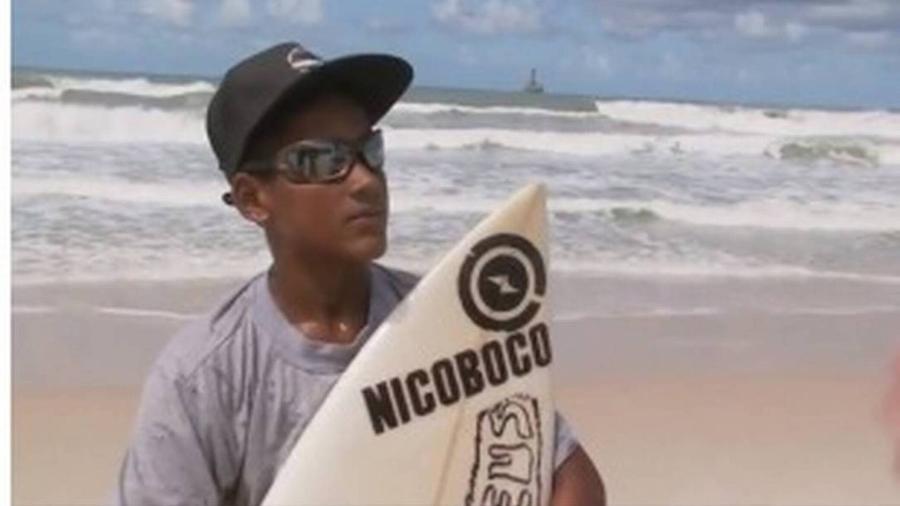 Wellington Reis, promessa do surfe alagoano é assassinado a tiros - Reprodução/Gazeta Esportiva