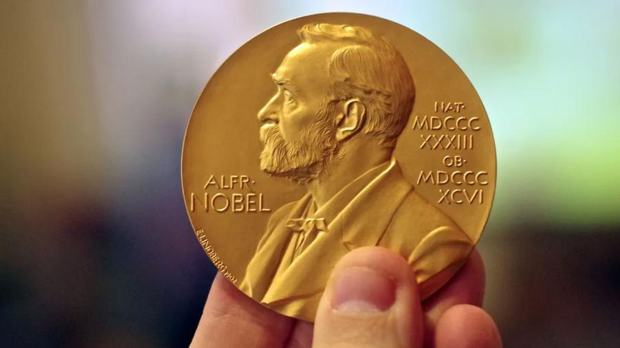 Medalha de ouro do Prêmio Nobel - Divulgação/Nobel