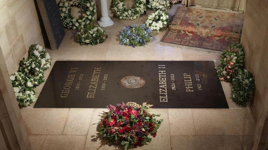 Família real divulga imagem do túmulo de rainha Elizabeth 2ª - Reprodução/Instagram