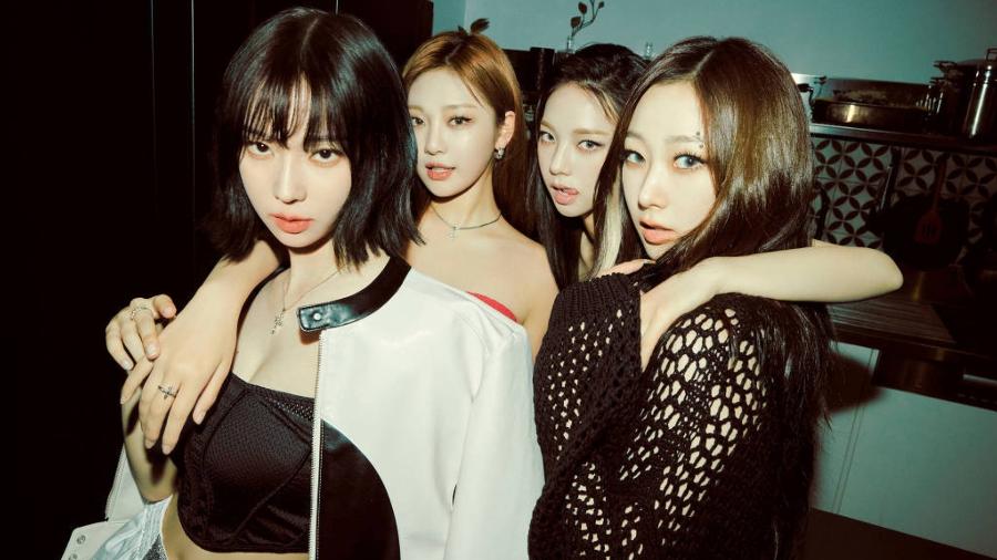 O grupo de k-pop Aespa: Winter, Ning Ning, Karine e Giselle