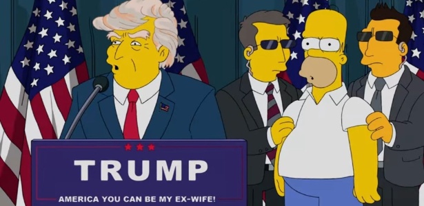 Simpsons previu Trump presidente em 2000 - Reprodução