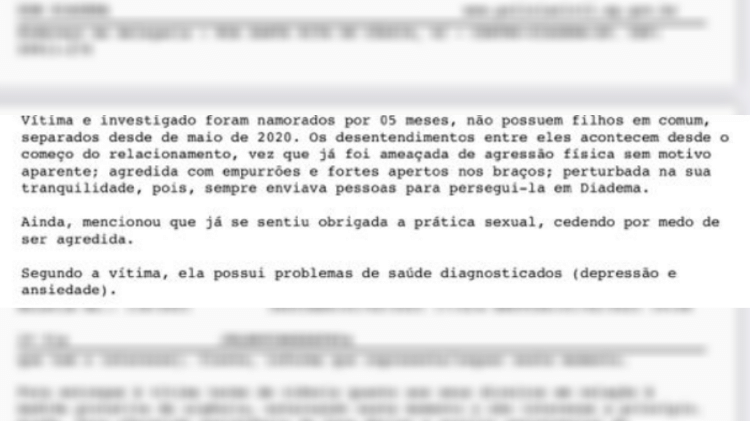 Lucas Penteado - Print do BO - Print do BO
