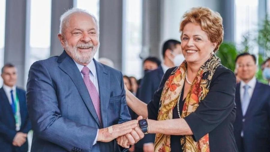 Lula participa da posse de Dilma como presidente do novo banco do Brics - Ricardo Stuckert/Palácio do Planalto