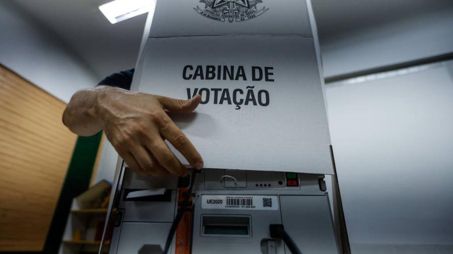 Cabine de votação - Gabriela Biló/Folhapress