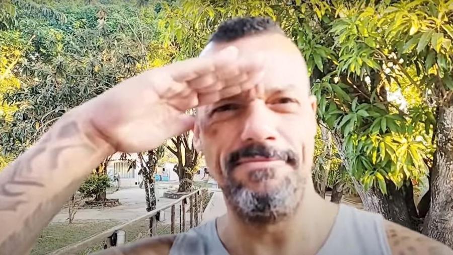 Ivan Pinto foi preso em Belo Horizonte após vídeos que incitavam violência - Reprodução/YouTube