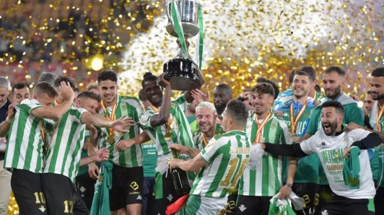 Le Real Betis a battu Valence aux tirs au but pour remporter la Copa del Rey.  - Jouer/@RealBetis - Jouer/@RealBetis