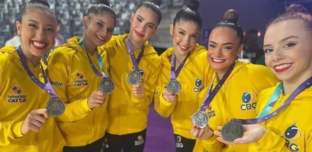 Brasil é ouro na Copa do Mundo de ginástica rítmica