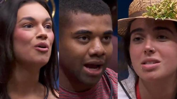 BBB 24: Alane, Davi e Giovanna estavam no Paredão