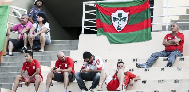 Portuguesa foi rebaixada para a Série D após perder da Tombense - Rubens Cavallari/Folhapress