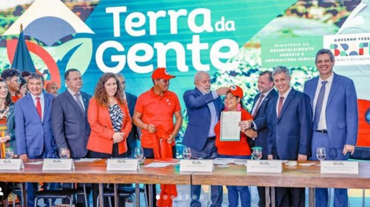 Lula lança o 'Terra da Gente', programa para a reforma agrária