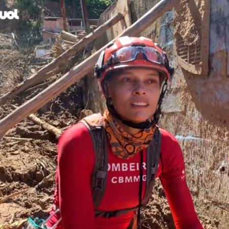 Carolina Maria Viriato Freitas, bombeira mineira que atuou em Brumadinho e Petrópolis - Canal UOL