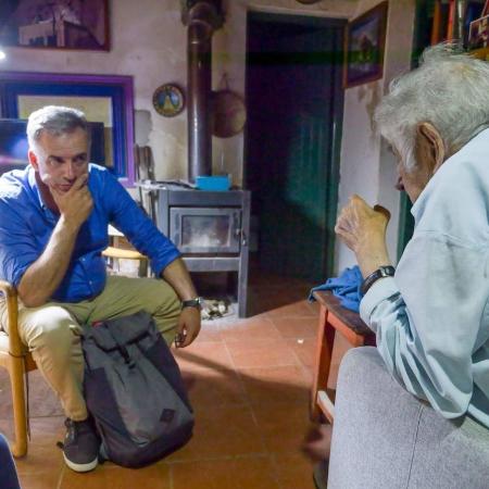 Após a vitória no pleito, Yamandú Orsi encontrou o ex-presidente Pepe Mujica