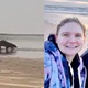 Mergulho de amigas na praia rende vídeo raro de animal e viraliza; assista - Reprodução/X Twitter